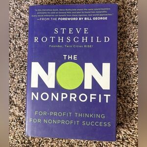 Rothschild's 'The Non Nonprofit' - Purple and Green Cover